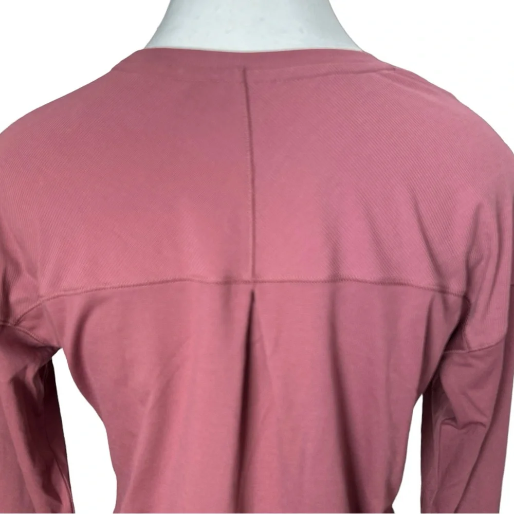 The North Face Women’s Dawndream Loose Fit Long Sleeved Top in Wild Ginger